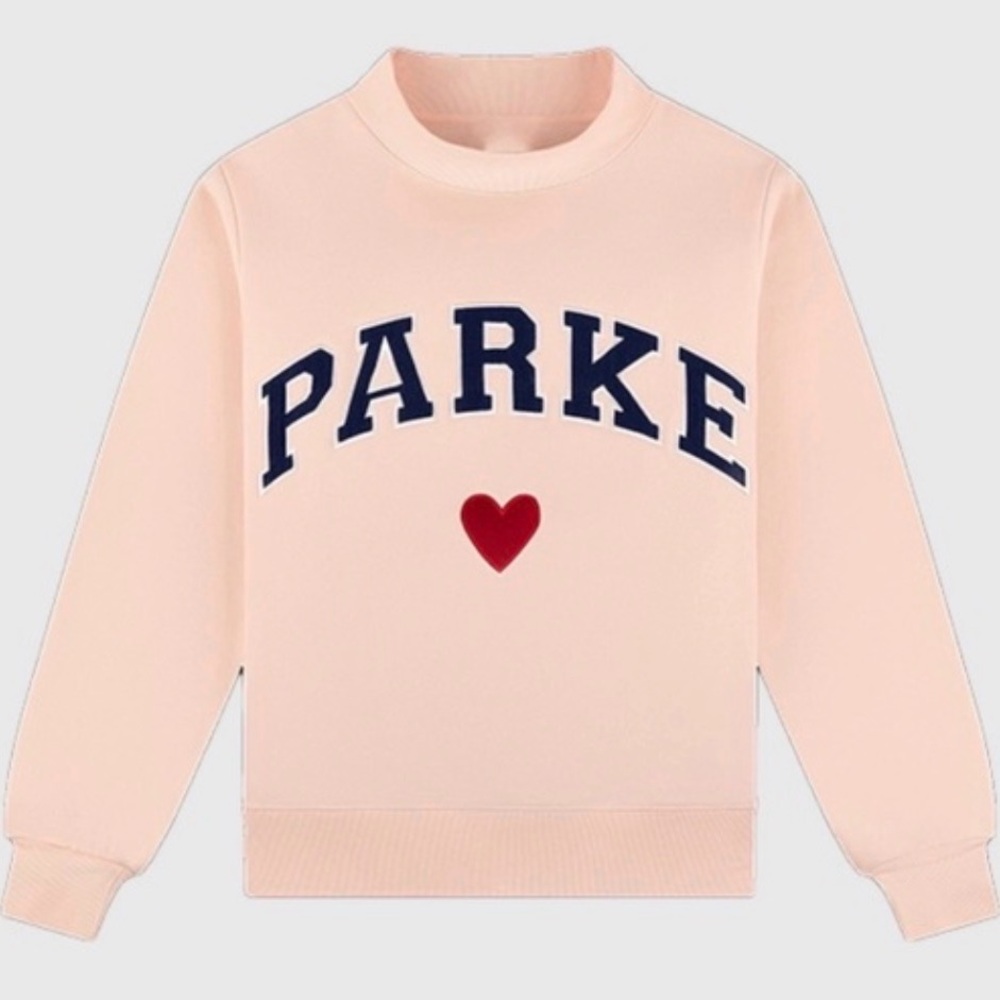 Parke Valentine’s Day peony mockneck, brand new in bag size Large/XL